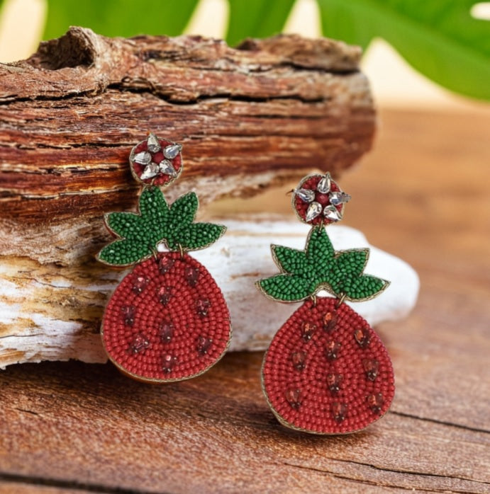 Strawberry Earrings