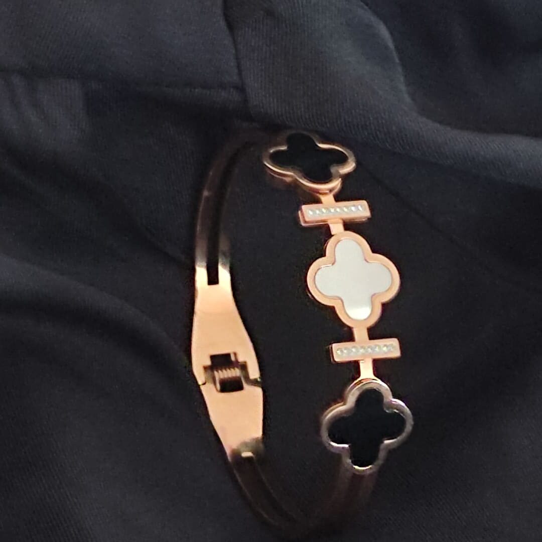 Clover Rose Gold Bracelet