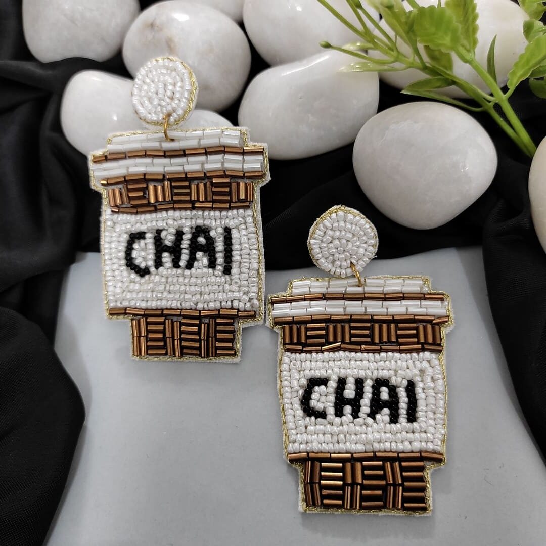 Chai Glass Earrings