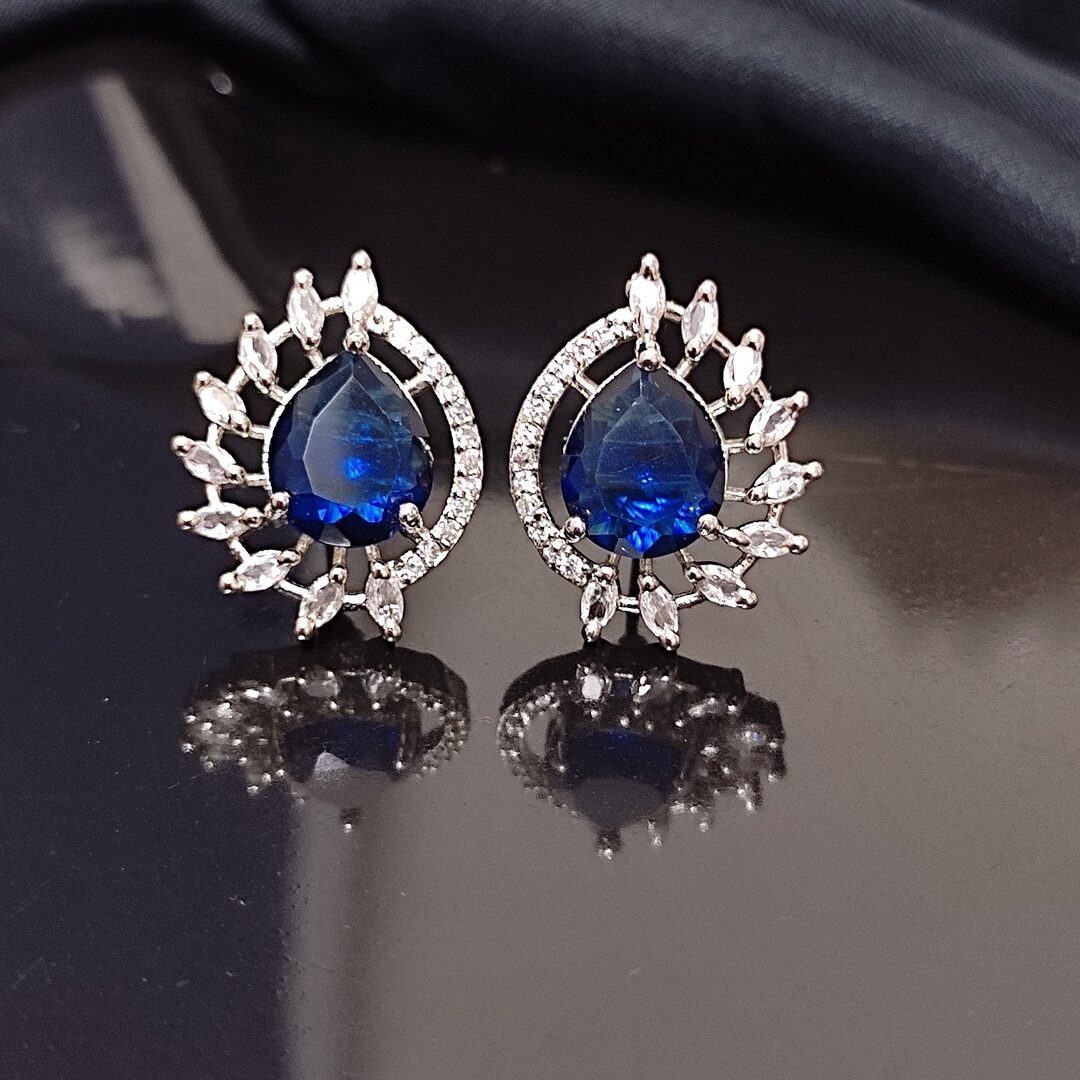 Myra Teardrop Stud Earrings