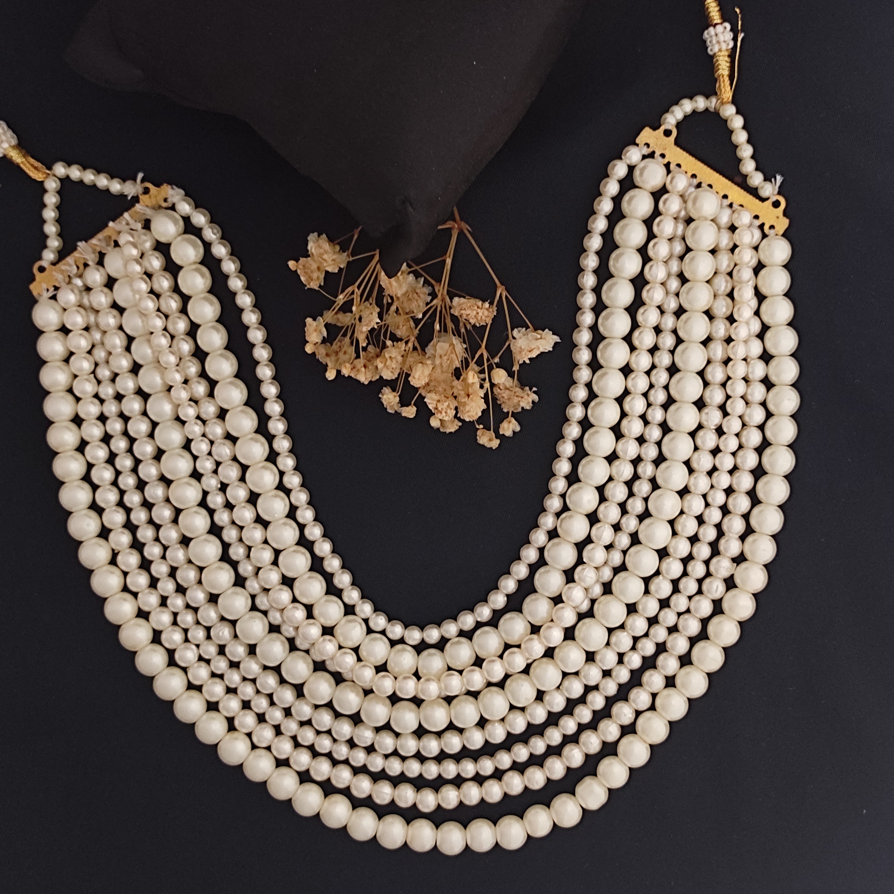 Osma Layered Pearl Necklace