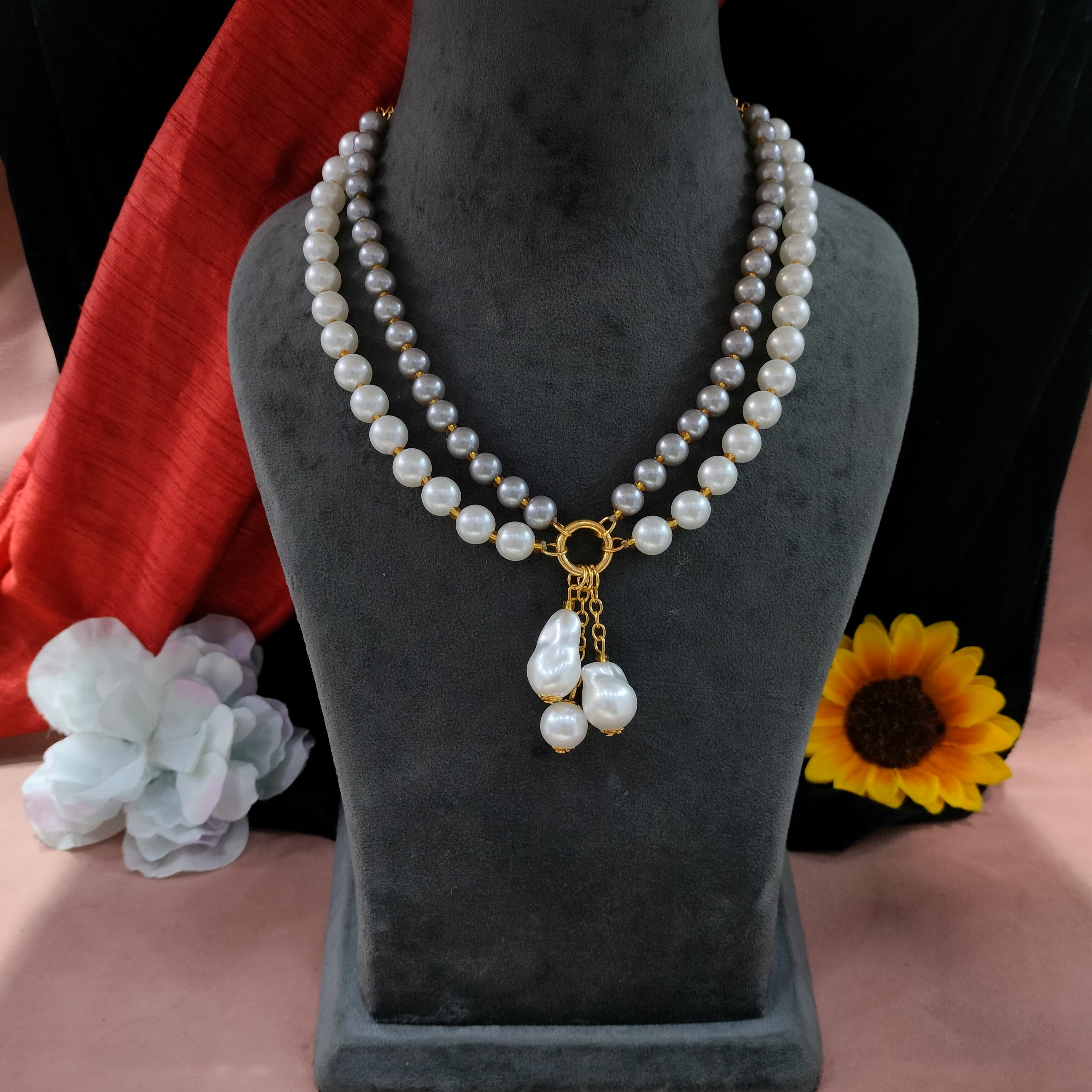 Naisha Double Layer Necklace