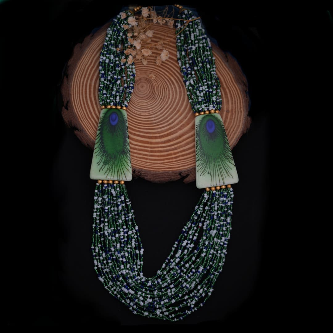 Advika Peacock Necklace