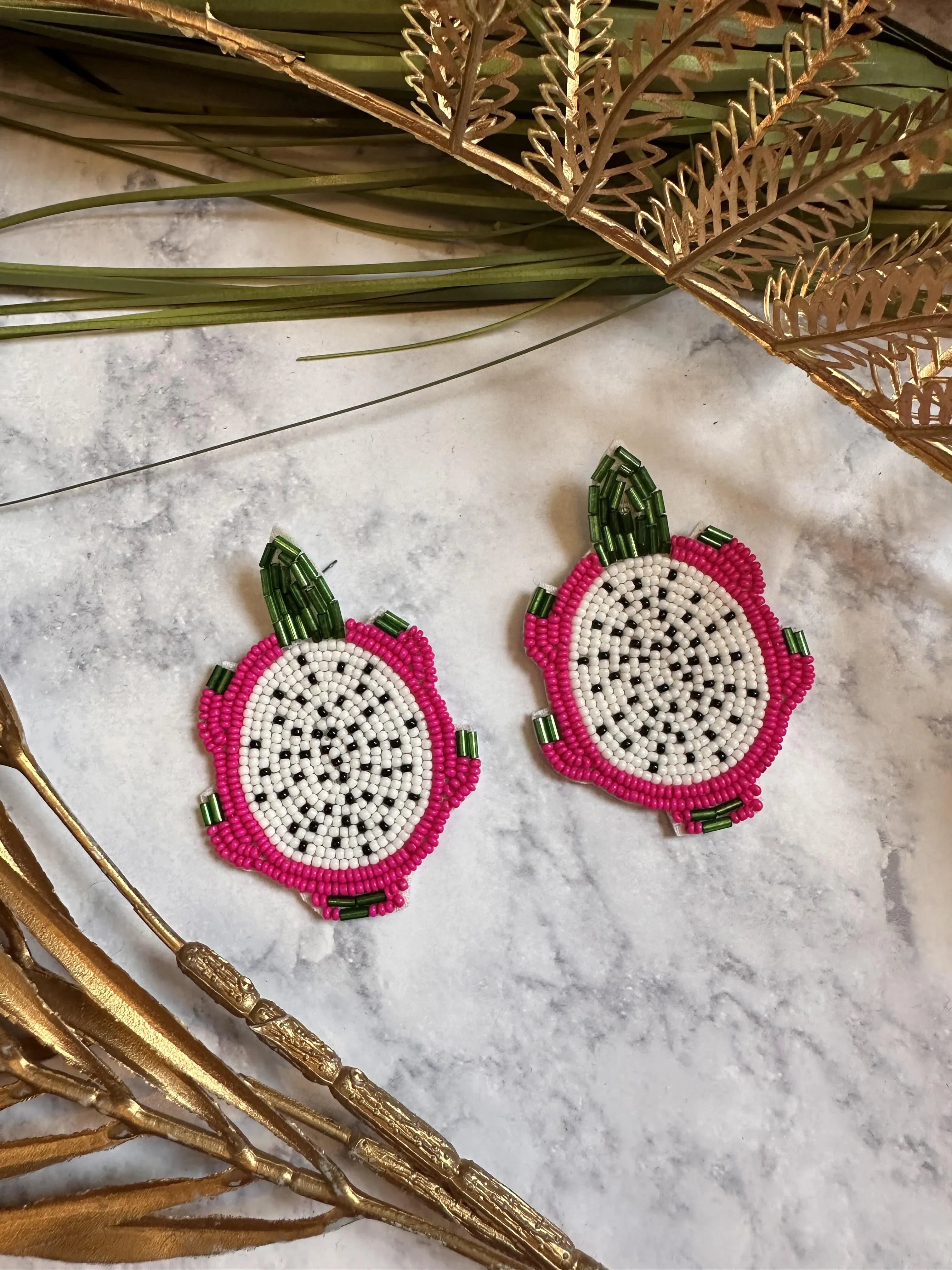 Dragon Fruit Earrings