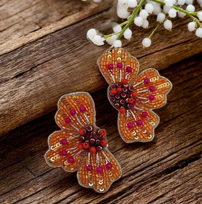 Juliana Flower Earrings