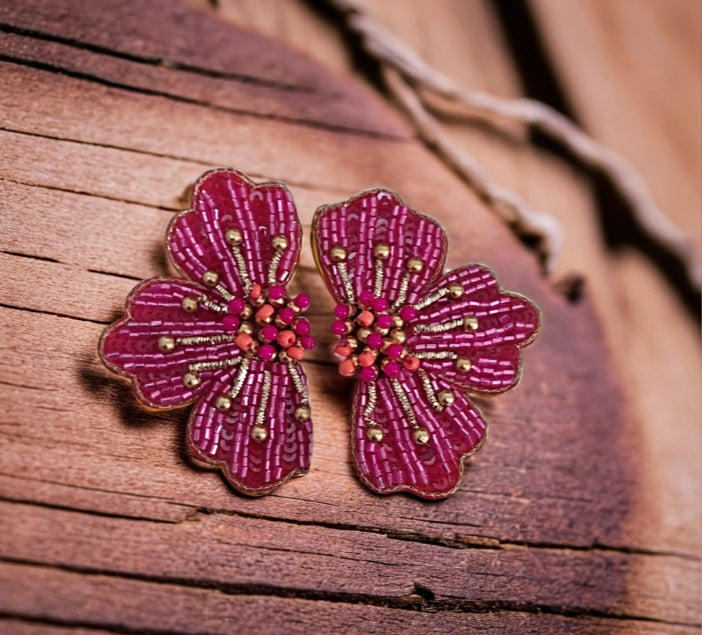 Juliana Flower Earrings