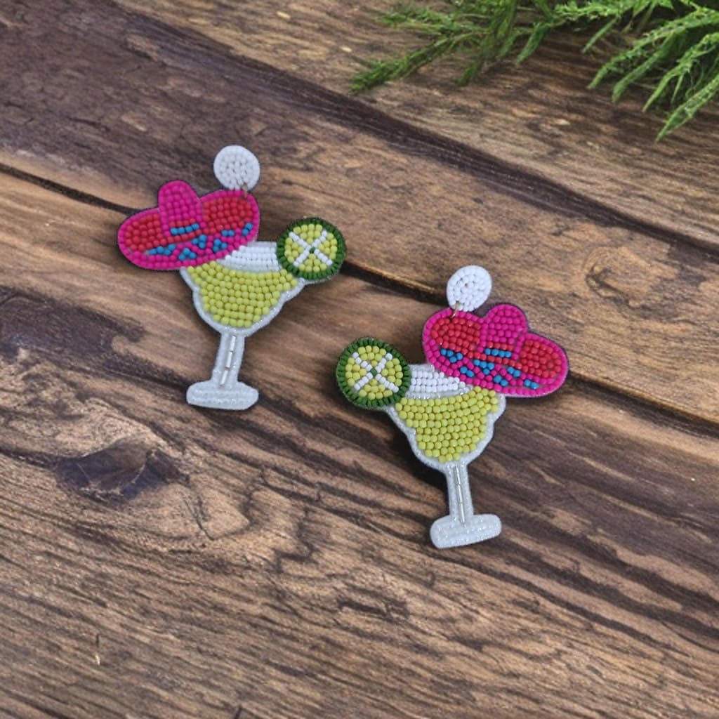 Juice Glass Earrings