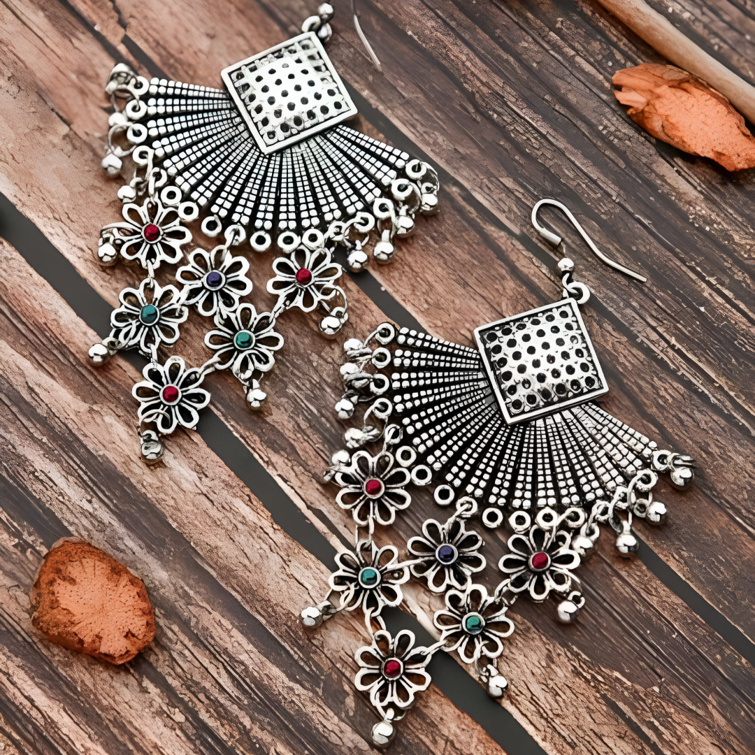 Flower Design Danglers