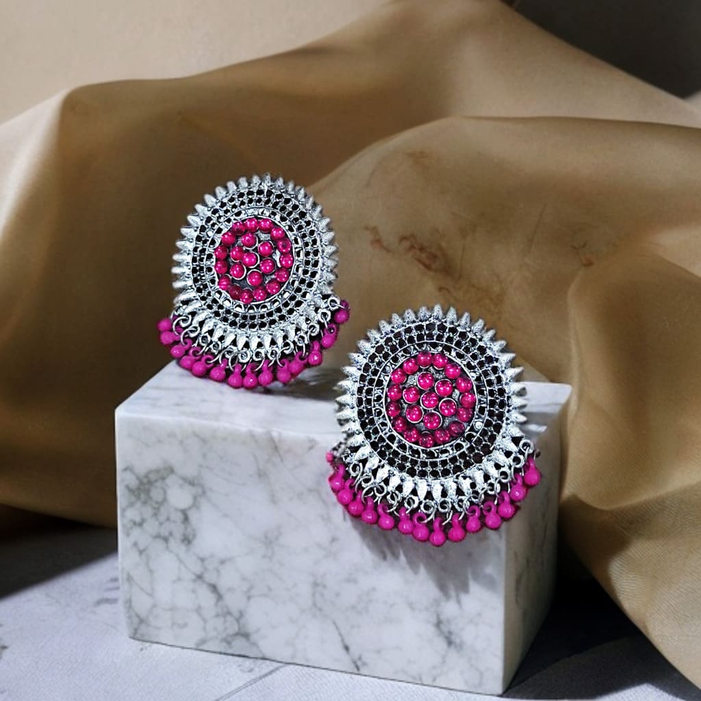 Nargis Big Stud Earrings