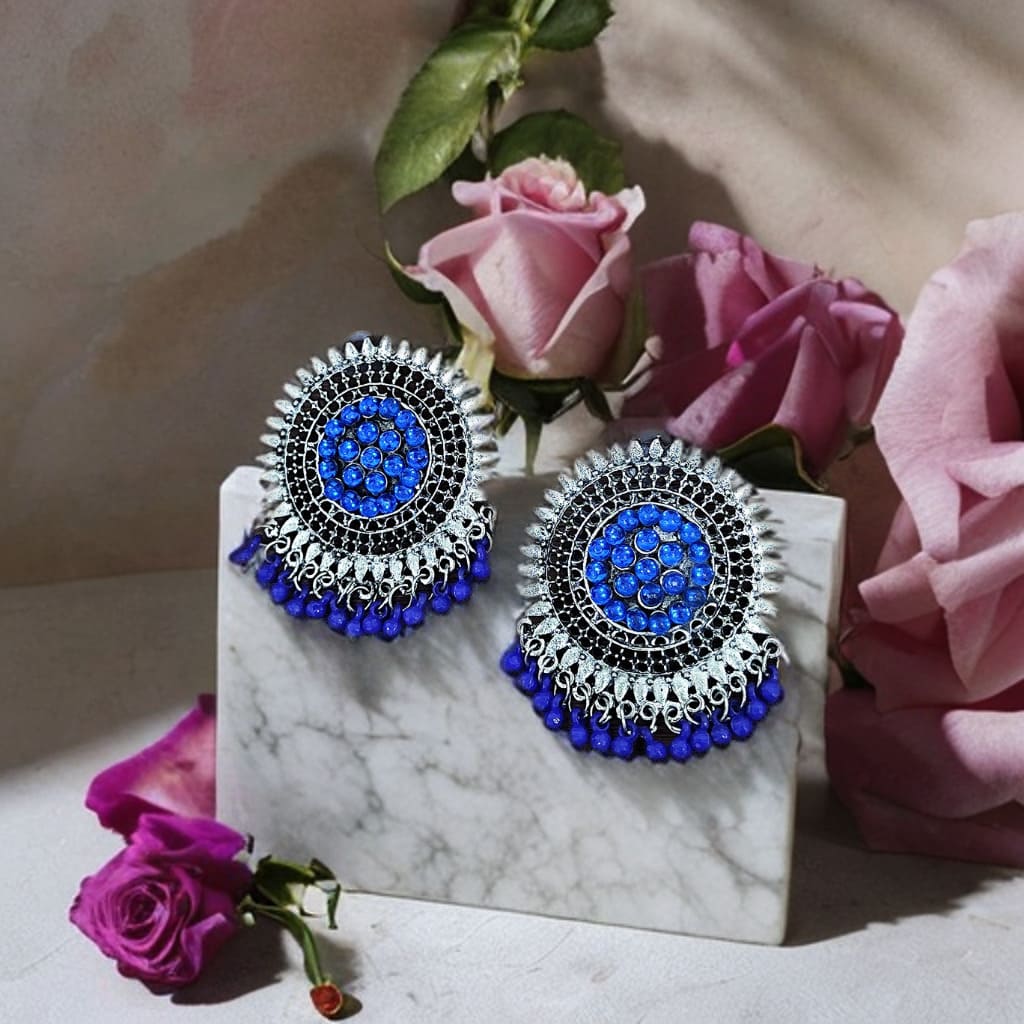 Nargis Big Stud Earrings