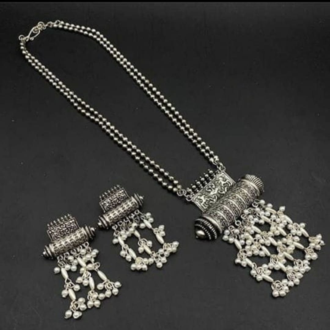 Banita Long Pearl Necklace