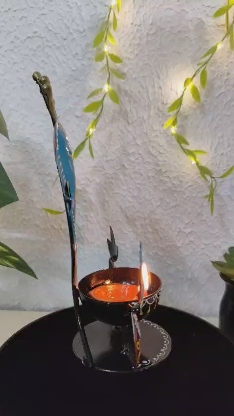 Mini Ganesha On Tealight Stand in 5 Colors