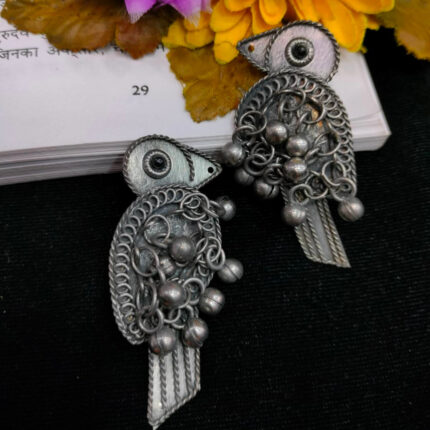 Quirky Bird Stud Earrings