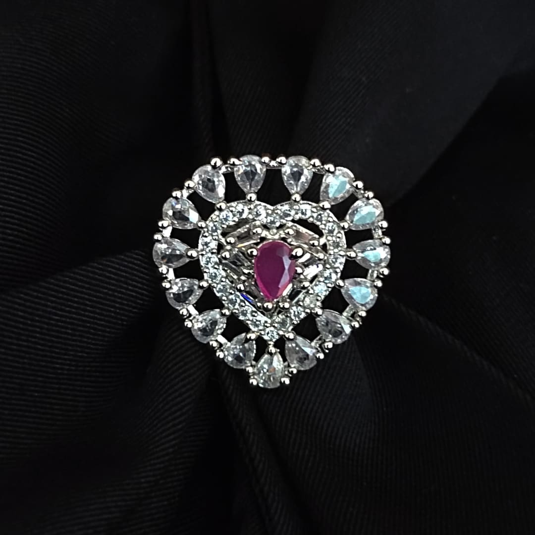 Blue Moonstone Ring, Big Design Ring, American Diamond Ring, Syalish  Jewelry for Wedding, Fashion Jewelry, New Designs Ring, Moonstone Ring -  Etsy